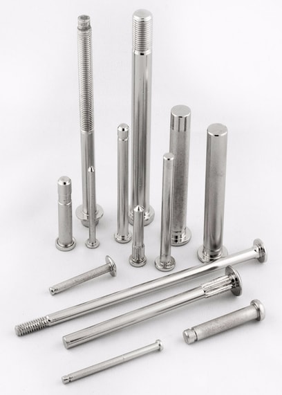Long length, small diameter pins - precision manufactured
